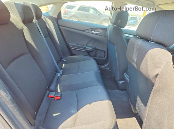 19XFC2F65HE052770 2017 HONDA CIVIC Silver Հետևի նստատեղերի տեսք