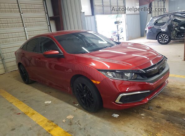 19XFC2F65KE032588 2019 HONDA CIVIC Burgundy Առջևի աջ