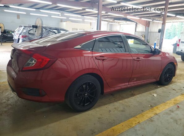 19XFC2F65KE032588 2019 HONDA CIVIC Burgundy Հետևի աջ