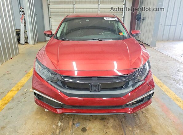 19XFC2F65KE032588 2019 HONDA CIVIC Burgundy Դիմացի տեսք