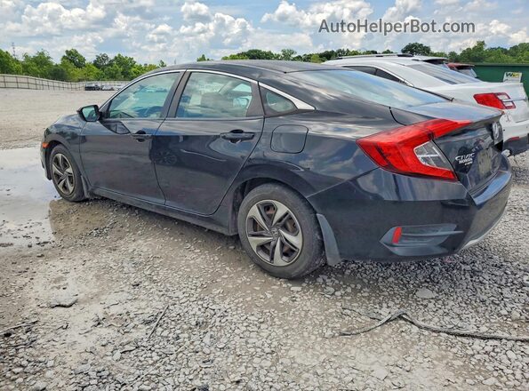 19XFC2F65KE034907 2019 HONDA CIVIC Black უკანა მარცხენა