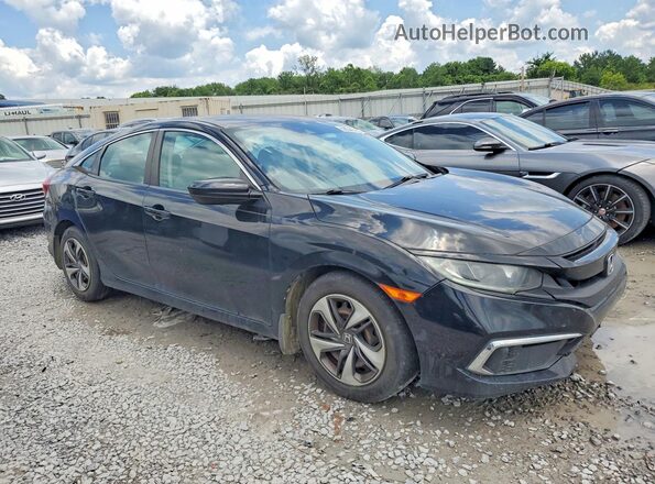 19XFC2F65KE034907 2019 HONDA CIVIC Black წინა მარჯვენა