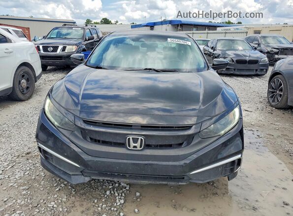 19XFC2F65KE034907 2019 HONDA CIVIC Black წინა ხედი