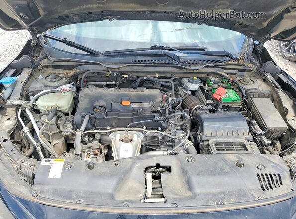 19XFC2F65KE034907 2019 HONDA CIVIC Black უკანა სალონის ხედი