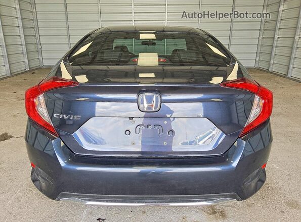 19XFC2F65KE206983 2019 HONDA CIVIC Blue Vista trasera