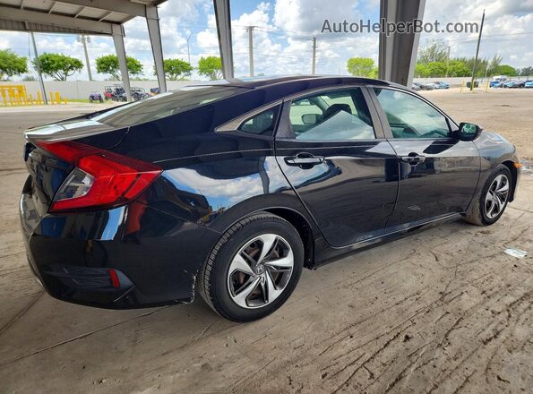 19XFC2F65KE212332 2019 HONDA CIVIC Black Trasero derecho