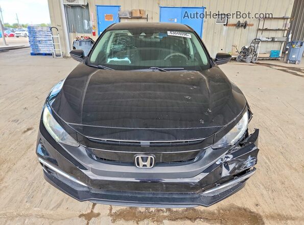 19XFC2F65KE212332 2019 HONDA CIVIC Black Vista frontal