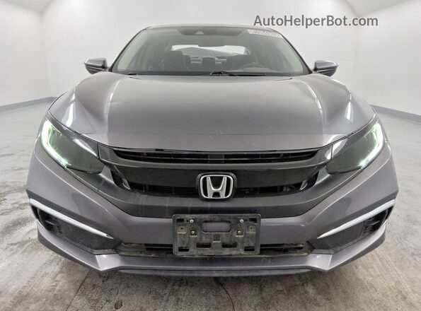 19XFC2F65LE212879 2020 HONDA CIVIC Gray წინა ხედი