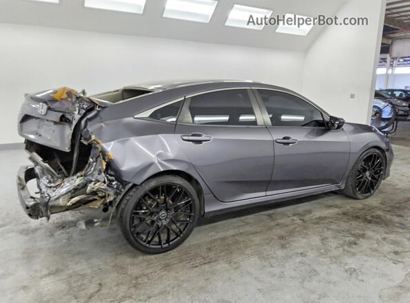 19XFC2F65LE212879 2020 HONDA CIVIC Gray უკანა მარჯვენა