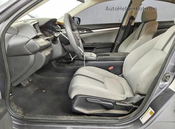 19XFC2F65LE212879 2020 HONDA CIVIC Gray წინა სალონის ხედი