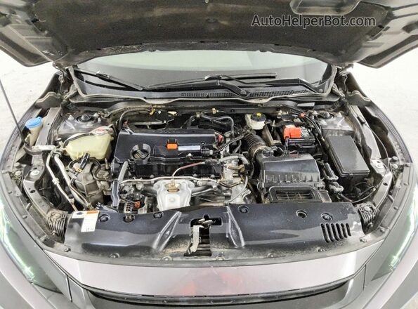 19XFC2F65LE212879 2020 HONDA CIVIC Gray უკანა სალონის ხედი