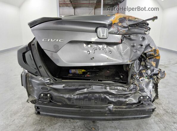 19XFC2F65LE212879 2020 HONDA CIVIC Gray უკანა ხედი