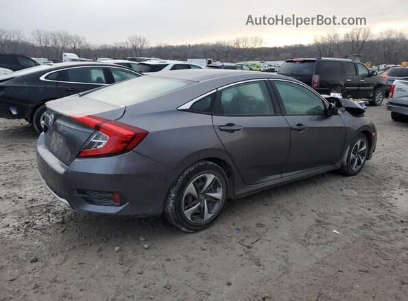 19XFC2F66KE021602 2019 HONDA CIVIC Gray Rear right