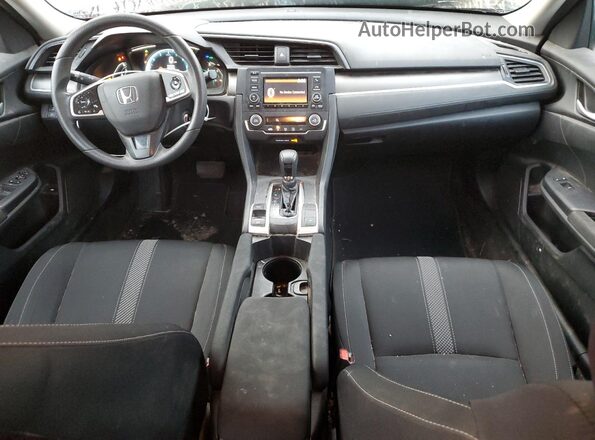 19XFC2F66KE021602 2019 HONDA CIVIC Gray Dashboard view