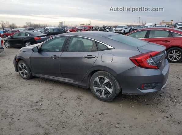 19XFC2F66KE021602 2019 HONDA CIVIC Gray Rear left