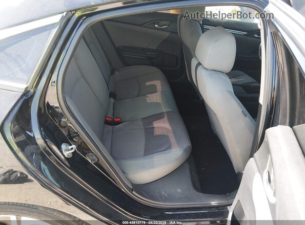 19XFC2F66KE038691 2019 HONDA CIVIC Black Vista de la etiqueta del VIN