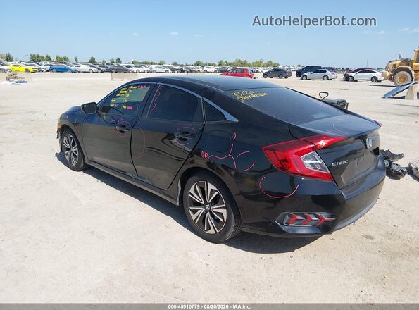 19XFC2F66KE038691 2019 HONDA CIVIC Black Trasero izquierdo