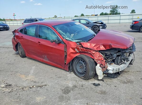 19XFC2F67KE036707 2019 HONDA CIVIC Maroon Առջևի աջ