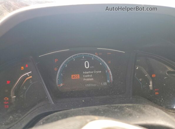 19XFC2F67KE036707 2019 HONDA CIVIC Maroon Սարքավորումների վահանակի տեսք