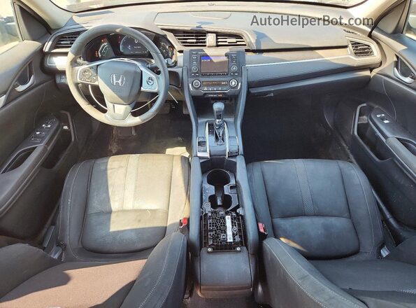 19XFC2F67KE037890 2019 HONDA CIVIC Black Vista del salpicadero