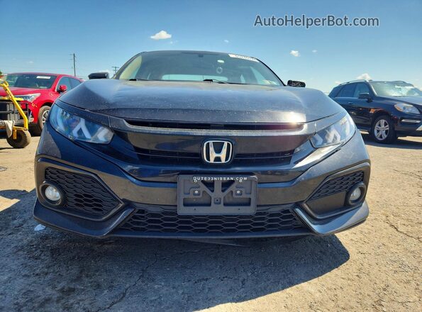19XFC2F67KE037890 2019 HONDA CIVIC Black Vista frontal
