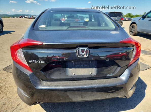 19XFC2F67KE037890 2019 HONDA CIVIC Black Vista trasera