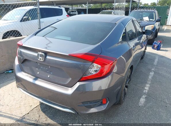 19XFC2F67KE045956 2019 HONDA CIVIC Blue Trasero derecho