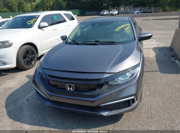 19XFC2F67KE045956 2019 HONDA CIVIC Blue Vista del cuadro de instrumentos