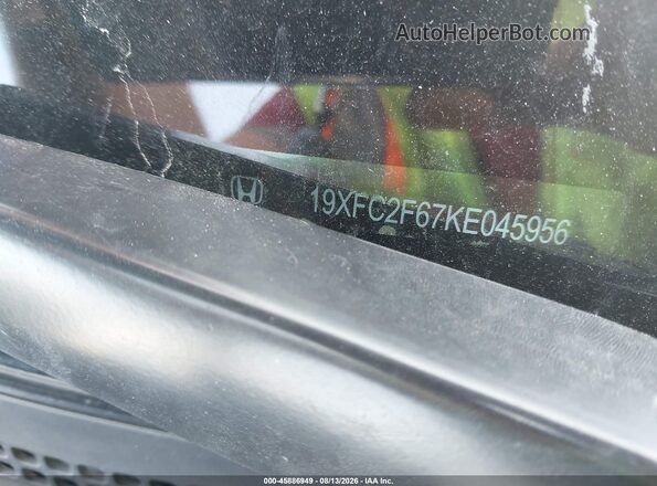 19XFC2F67KE045956 2019 HONDA CIVIC Blue 