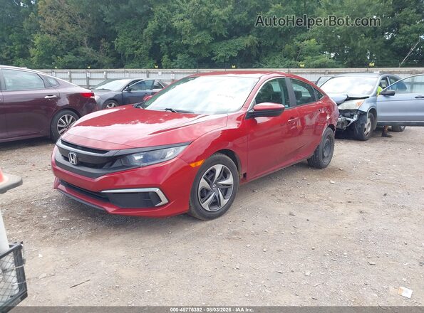 19XFC2F67LE003207 2020 HONDA CIVIC Red Front left