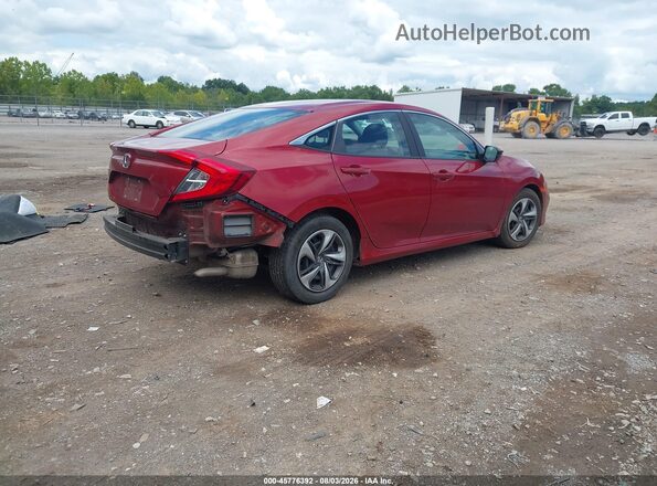 19XFC2F67LE003207 2020 HONDA CIVIC Red Rear right