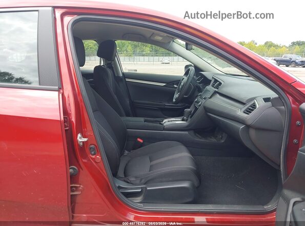 19XFC2F67LE003207 2020 HONDA CIVIC Red Front interior view