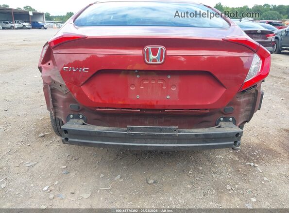 19XFC2F67LE003207 2020 HONDA CIVIC Red Front view