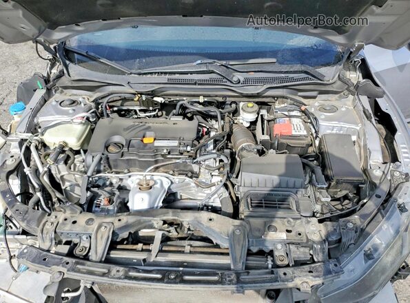19XFC2F67LE210809 2020 HONDA CIVIC Silver Rear interior view