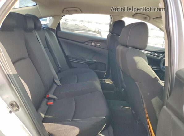 19XFC2F67LE210809 2020 HONDA CIVIC Silver Rear seats view