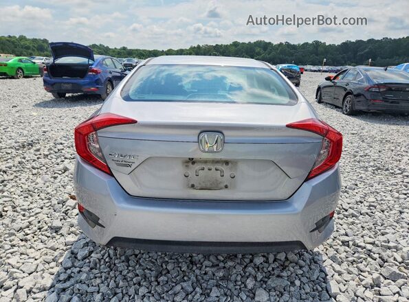 19XFC2F68JE034446 2018 HONDA CIVIC Silver უკანა ხედი