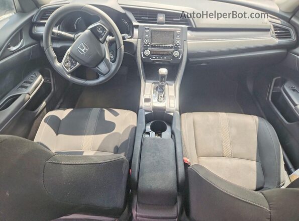 19XFC2F68JE034446 2018 HONDA CIVIC Silver წინა პანელის ხედი