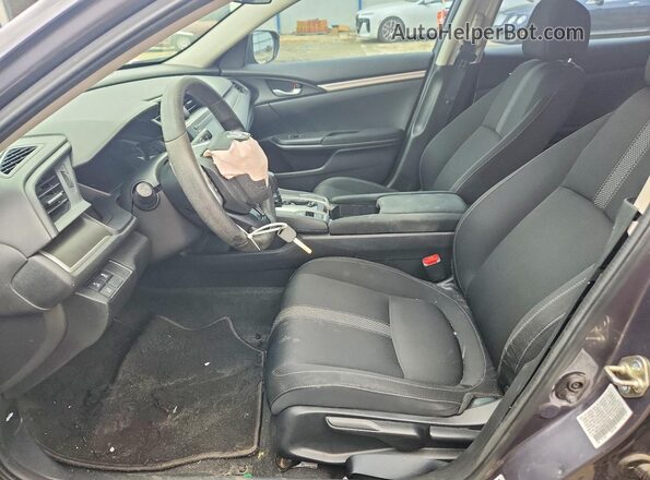 19XFC2F68KE016269 2019 HONDA CIVIC Серый Вид салона спереди