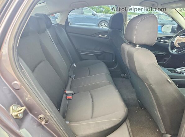 19XFC2F68KE016269 2019 HONDA CIVIC Серый Вид задних сидений