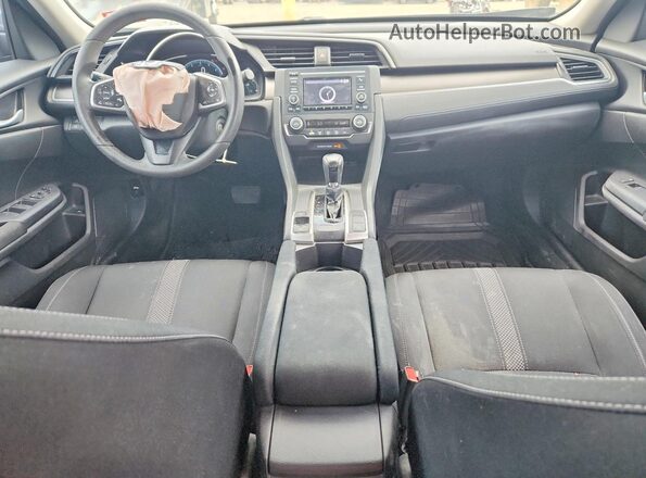 19XFC2F68KE016269 2019 HONDA CIVIC Серый Вид панели приборов