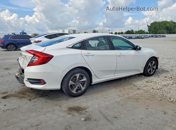 19XFC2F68KE028681 2019 HONDA CIVIC White Հետևի աջ