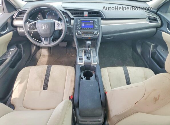 19XFC2F68KE028681 2019 HONDA CIVIC White Առջևի վահանակի տեսք