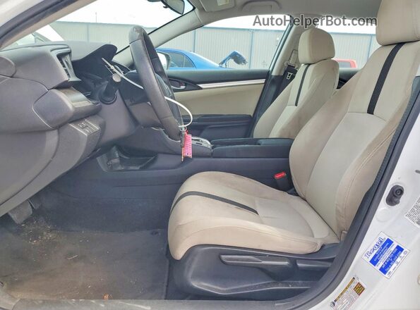 19XFC2F68KE028681 2019 HONDA CIVIC White Սալոնի դիմացի տեսք
