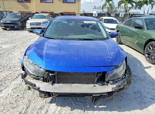 19XFC2F68LE002275 2020 HONDA CIVIC Blue Вид спереду