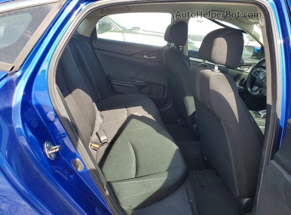 19XFC2F68LE002275 2020 HONDA CIVIC Blue Вид задніх сидінь