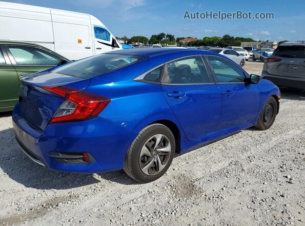 19XFC2F68LE002275 2020 HONDA CIVIC Blue Задня права чверть