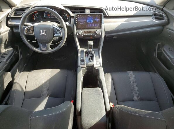 19XFC2F68LE002275 2020 HONDA CIVIC Blue Вид панелі приладів