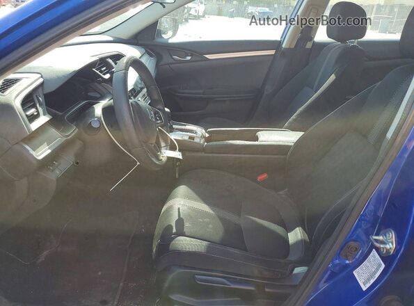 19XFC2F68LE002275 2020 HONDA CIVIC Blue Вид салону спереду