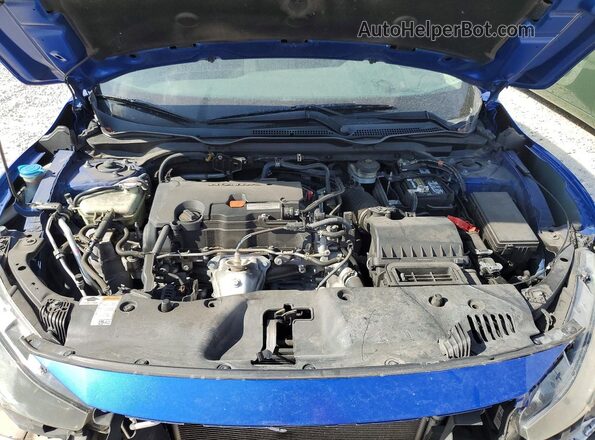 19XFC2F68LE002275 2020 HONDA CIVIC Blue Вид задньої частини салону