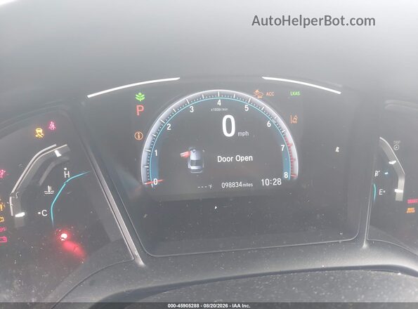 19XFC2F68LE013373 2020 HONDA CIVIC Dark Blue Вид задніх сидінь